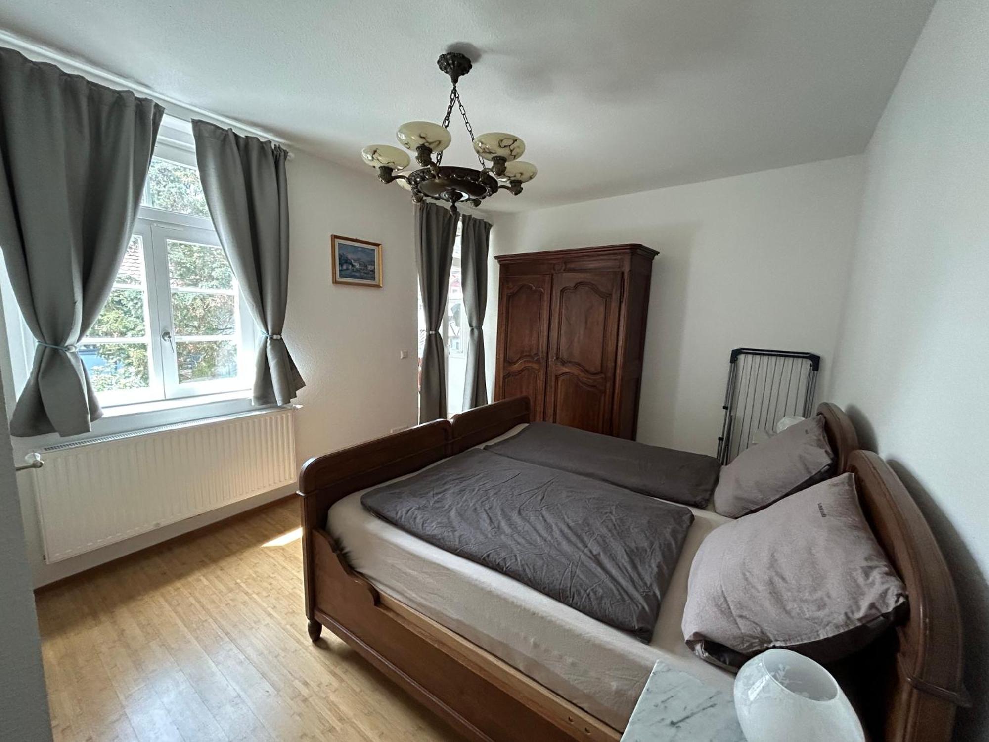 Exklusives Haus, Ruhig Gelegen Im Innenhof, Zentral, Lichtdurchflutet Zustellbett,Babybett Bei Bedarf Karlsruhe Bagian luar foto